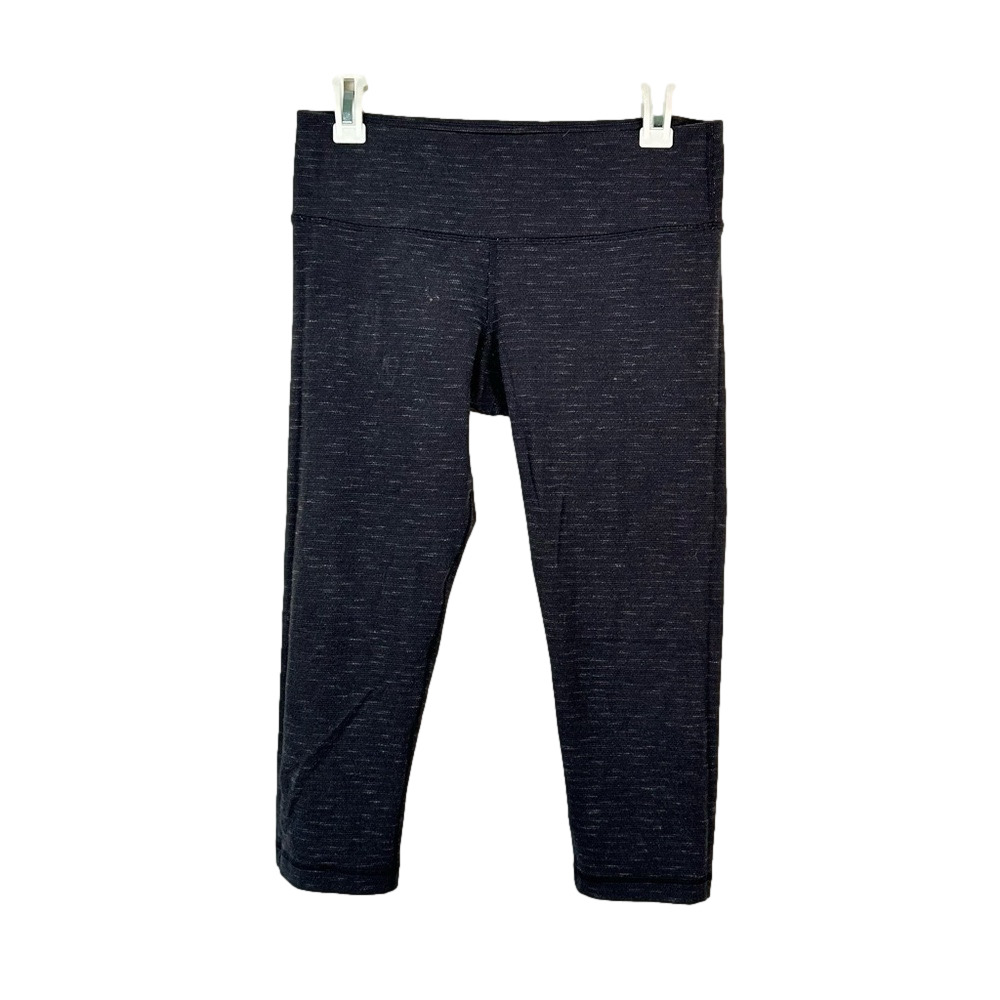 Lululemon Wunder Under High-Rise Luxtreme Cropped Leggings 21" Grey Size 10 Yoga